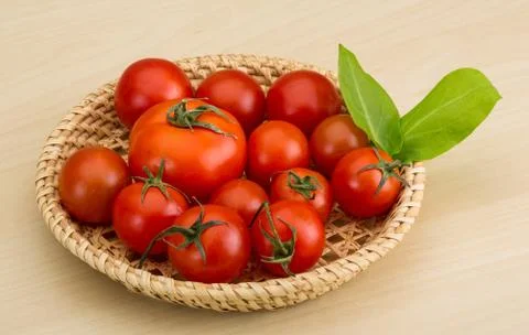Cherry tomatoes Stock Photos