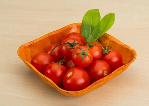 Cherry tomatoes Stock Photos