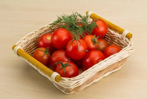 Cherry tomatoes Stock Photos