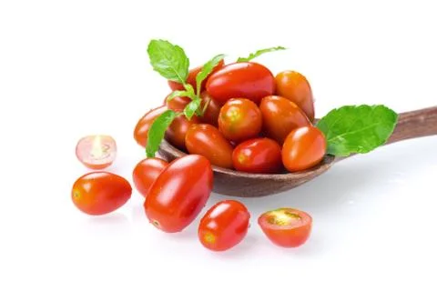 Cherry tomatoes Stock Photos