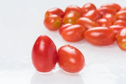 Cherry tomatoes Stock Photos