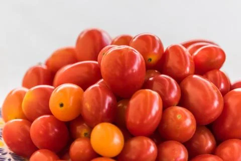 Cherry tomatoes Stock Photos