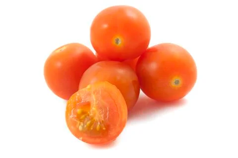 Cherry tomatoes Stock Photos