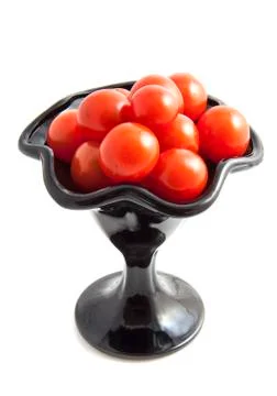 Cherry tomatoes Stock Photos
