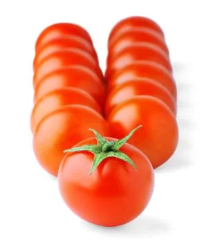Cherry tomatoes Stock Photos