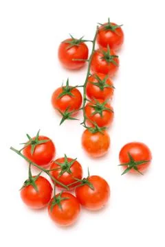 Cherry tomatoes Stock Photos