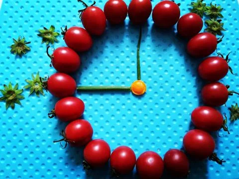 Cherry Tomatoes Stock-Fotos