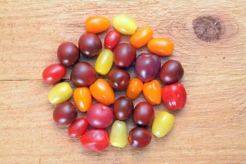 Cherry tomatoes Stock Photos