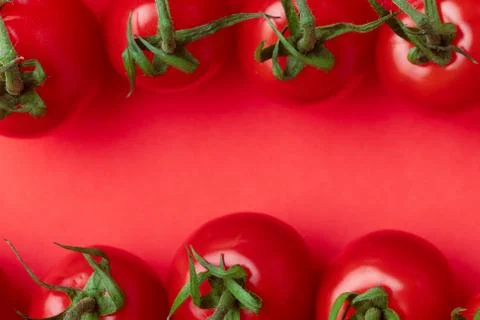 Cherry tomatoes Stock Photos