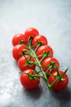 Cherry tomatoes view Фото