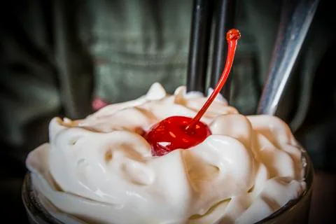 Cherry on top Stock Photos