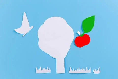 Cherry on tree Stock Photos