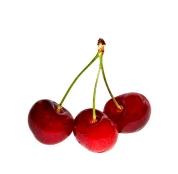 Cherry Trio Stock Photos