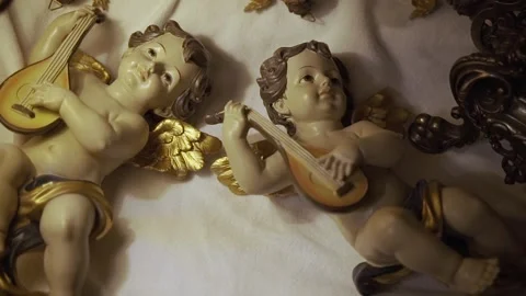 Cherubs  Cupids Stock Footage 268695906