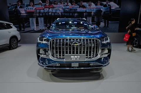 CHERY Makes its Debut at the 23rd China Changchun Auto Expo Fotos Stock