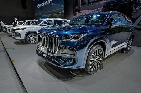 CHERY Makes its Debut at the 23rd China Changchun Auto Expo Foto stock