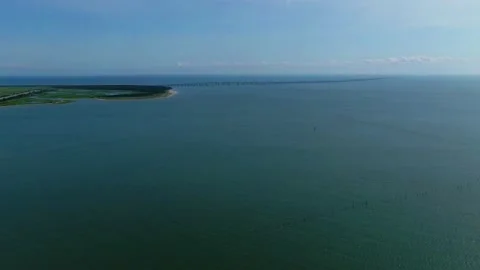 Chesapeake bay bridge Stock Footage 205335470