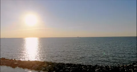 Chesapeake Sunset Stock Footage 135987341