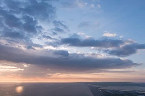 Chesil beach Stock Photos