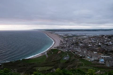 Chesil beach Stock Photos