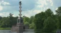Chesme column. Pushkin. Catherine Park. Tsarskoye Selo. 4K. 4k or 4k+ Resolution