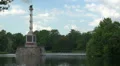 Chesme column. Pushkin. Catherine Park. Tsarskoye Selo. 4K. 4k or 4k+ Resolution