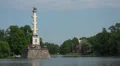 Chesme column. Pushkin. Catherine Park. Tsarskoye Selo. 4K. 4k or 4k+ Resolution