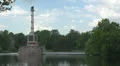 Chesme column. Pushkin. Catherine Park. Tsarskoye Selo. 4K. 4k or 4k+ Resolution