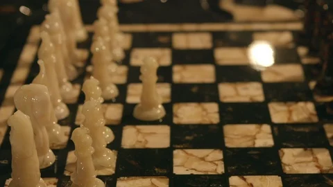 Chess from amber 스톡 동영상 94722739