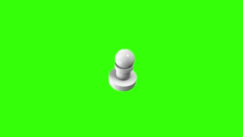 Chess animation on green screen background Vidéo 332751701