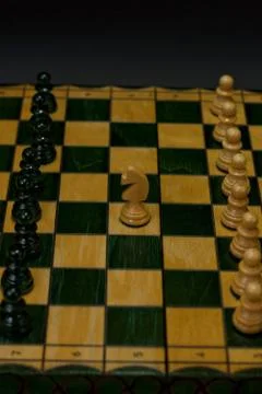 Chess attack Stock Illustration