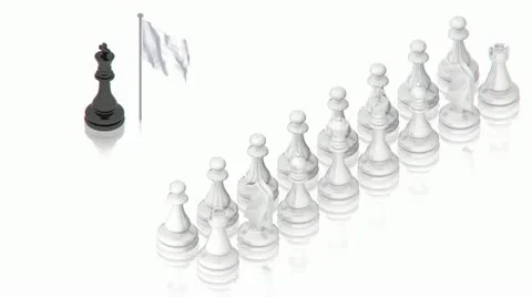 Chess battle Stock Footage 11883161