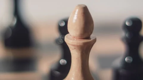Chess Bishop Radial Dolly Stock Footage 61112912
