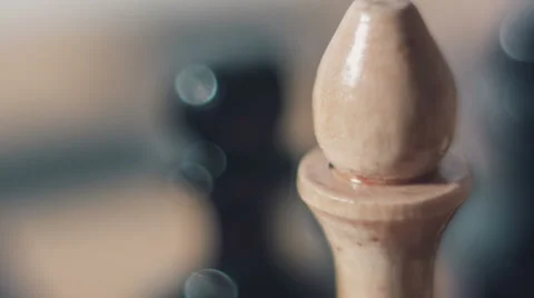 Chess Bishop Radial Dolly Stock Footage 61112914