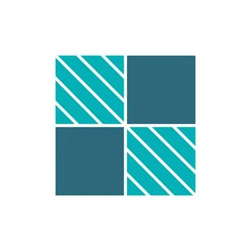 Chess board colored icon. Board game, table entertainment symbol Stock Illustration