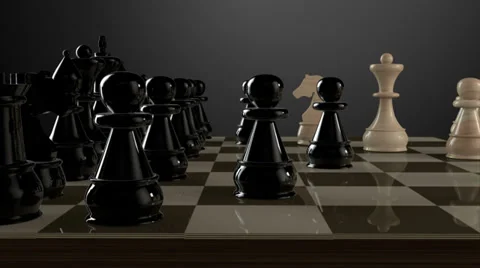 Chess board Stock Footage 33847874