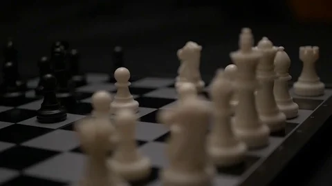 Chess Board Stock Footage 82624326