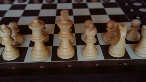 Chess board Vídeo Stock 205555270