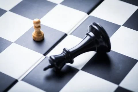 Chess board game Stock Photos