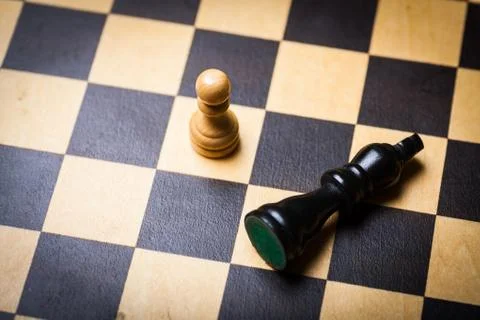 Chess board game Stock Photos