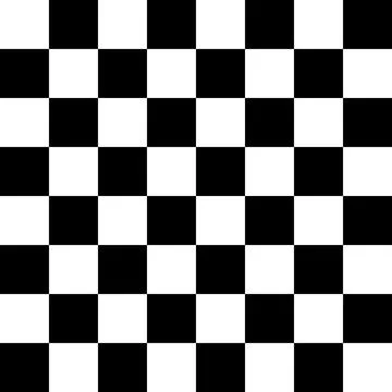 Chess board. Grid geometric square shape. Vector design Stock Illustration