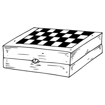 Chess board. Stock Illustration