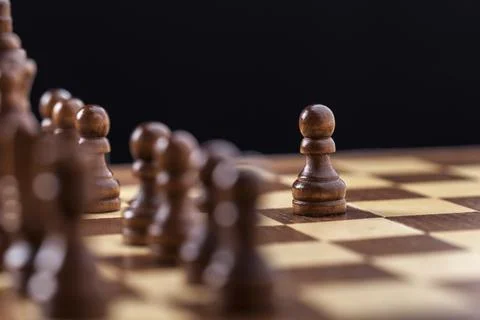 Chess, board, outwit. 写真素材