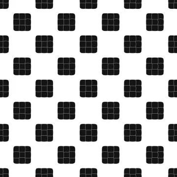 Chess cake pattern seamless Illustrazione stock