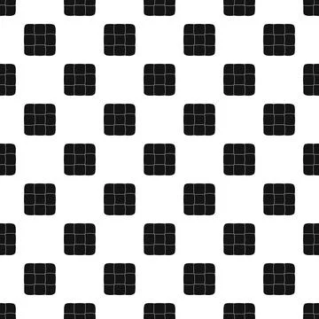 Chess cake pattern seamless Stock Illustration
