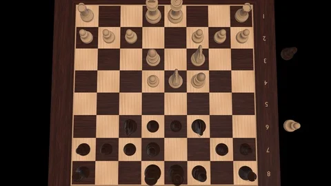 Chess cam 05 00000 Stock Footage 104805921