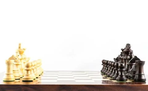 Chess challenge Foto stock