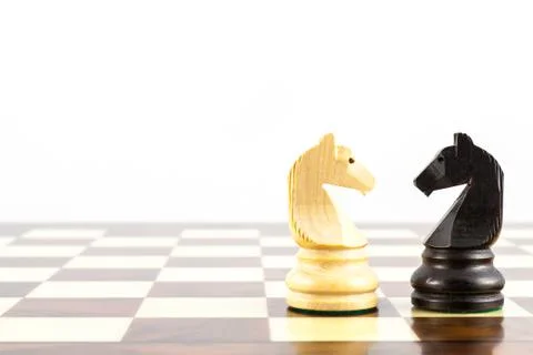 Chess challenge Foto stock