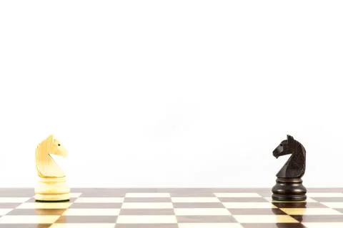 Chess challenge Foto stock
