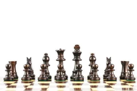 Chess challenge Foto stock